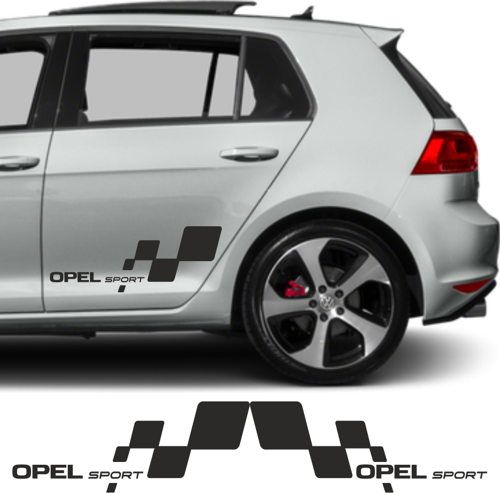 Opel Ascona İçin Uyumlu Aksesuar Yan Sport 28*13