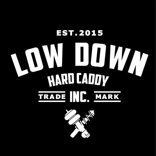 Low Down Hard Caddy Arka Cam Sticker 40*31 Cm