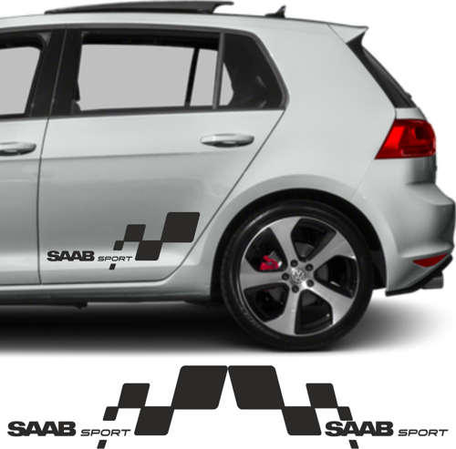 Saab 900 İçin Uyumlu Aksesuar Yan Sport 28*13