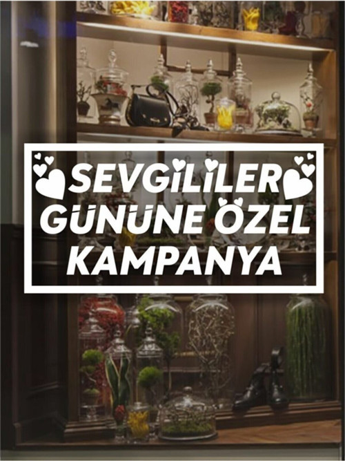 Sevgililer Günü Özel Kesim Sticker