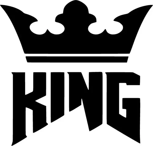 King Taç Oto Sticker Siyah 25 X 25 Cm