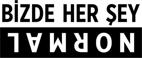 Bizde Her Şey Normal Oto Sticker 25 X 10 Cm