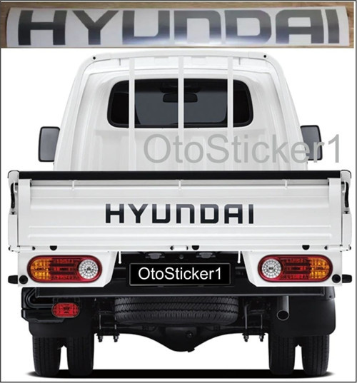 Hyundai H100 İçin Uyumlu Aksesuar Kamyonet Minibüs Arka Bagaj Kapak Sticker