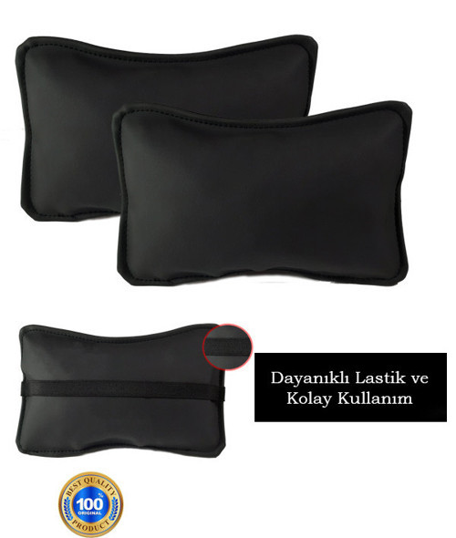 Peugeot 208 Oto Koltuk Boyun Yastığı Düz Renk 2 Adet