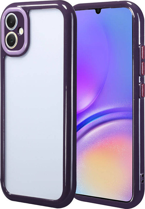Galaxy A05 Kılıf Kamera Korumalı Renkli Kenar ve Çerçeve Tasarımlı Ahenk Kapak