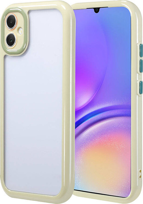 Galaxy A05 Kılıf Kamera Korumalı Renkli Kenar ve Çerçeve Tasarımlı Ahenk Kapak