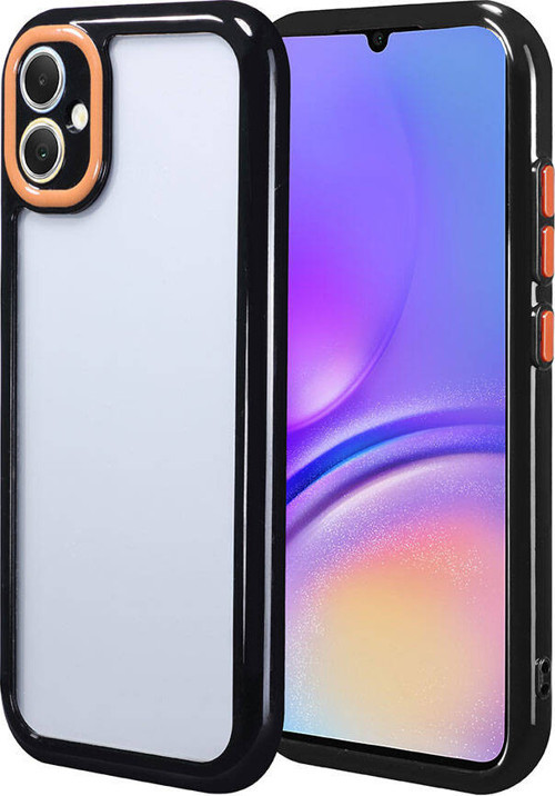 Galaxy A05 Kılıf Kamera Korumalı Renkli Kenar ve Çerçeve Tasarımlı Ahenk Kapak
