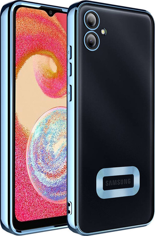 Galaxy A05 Kılıf Köşeleri Renkli Şeffaf Kamera Korumalı Silikon Luxury Kapak