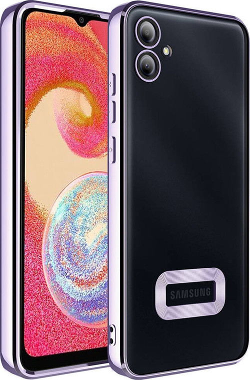 Galaxy A05 Kılıf Köşeleri Renkli Şeffaf Kamera Korumalı Silikon Luxury Kapak