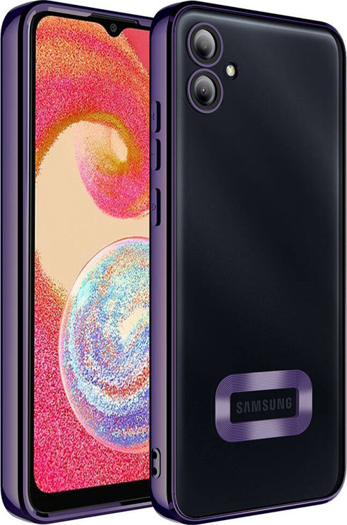 Galaxy A05 Kılıf Köşeleri Renkli Şeffaf Kamera Korumalı Silikon Luxury Kapak