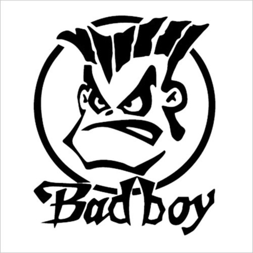 Bad Boy Oto Sticker 30 X 27 Cm