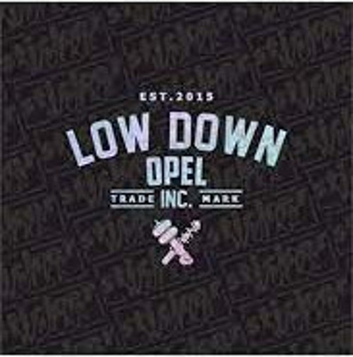 Low Down Opel Arka Cam Hologram Sticker