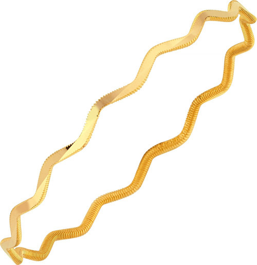 22 Ayar 13 Gr Zigzag Ajda Bilezik - BZK194