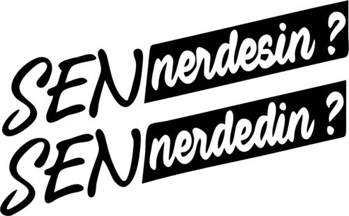 Sen Nerdesin ? Oto Sticker 30 X 18 Cm