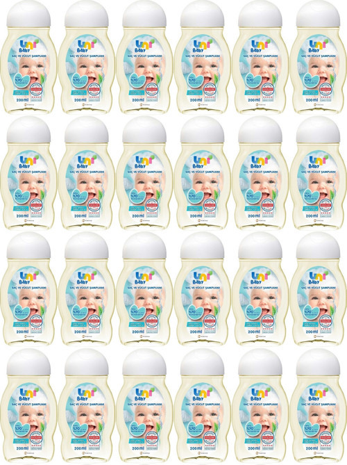 Bebek Saç ve Vücut Şampuanı 200ML Klasik (24 Lü Set)