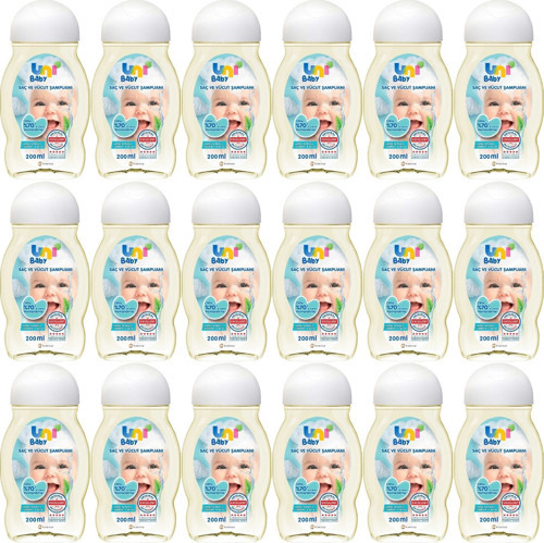 Bebek Saç ve Vücut Şampuanı 200ML Klasik (18 Li Set)