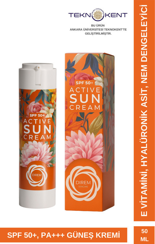 Spf 50+ , Pa+++ Mineral Güneş Kremi | Uva & Uvb Koruma + Hyaluronik Asit & E Vitamini