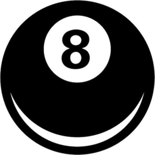 Bilardo Topu Oto Sticker 25 X 22 Cm