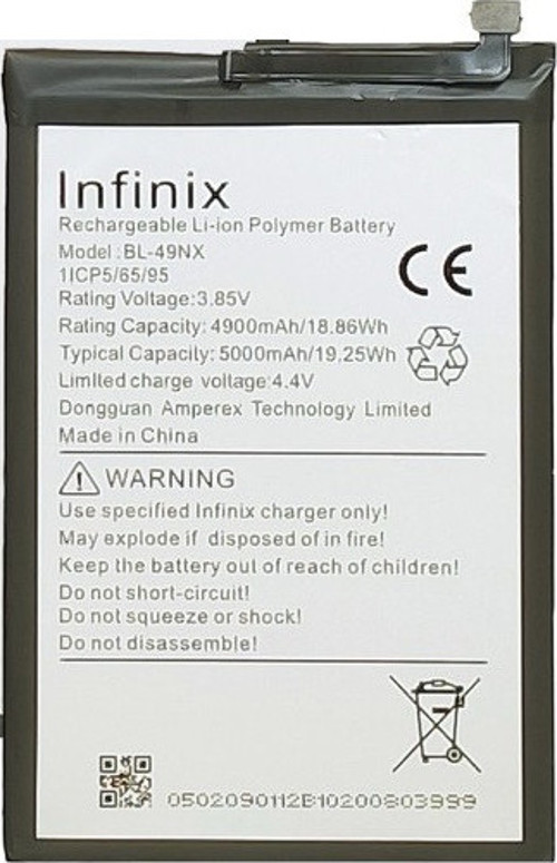 İnfinix Hot 30 Pil Batarya
