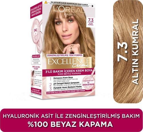 L’Oréal Paris Excellence Creme 7.3 Altın Kumral Saç Boyası