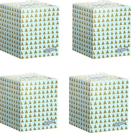 Butik Kutu Mendil 4lü Set