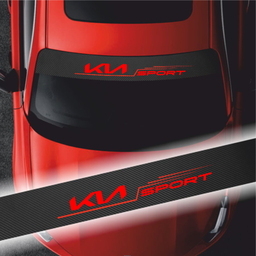 Kia Stonic İçin Uyumlu Aksesuar Oto Ön Cam Sticker