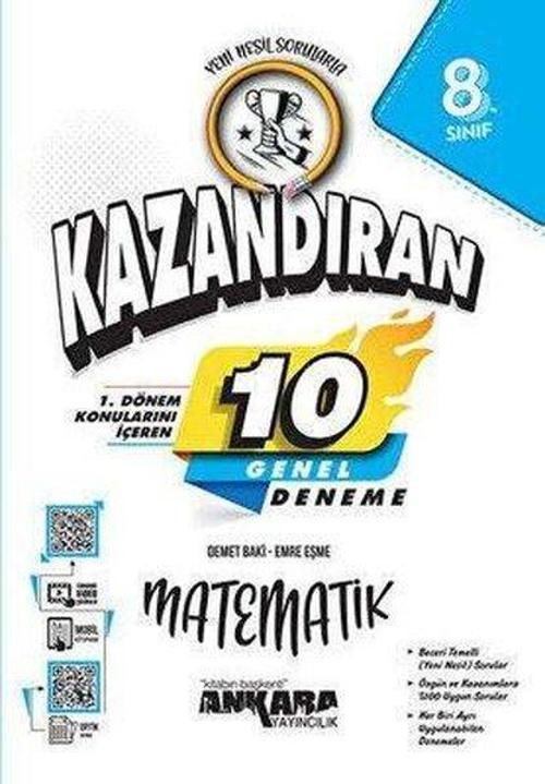 8. Sınıf Matematik 1. Dönem Kazandıran 10 Deneme