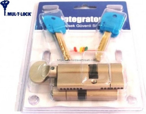 Mul-t-lock multilock, multlock integratör MTL300 İKİLİ SET - TUZAKLI patentli anahtarlı barel