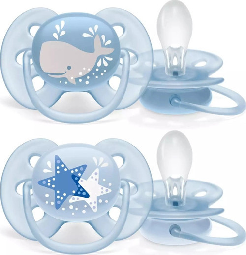 Ultra Soft Emzik 6-18 Ay 2li Erkek SCF223/03