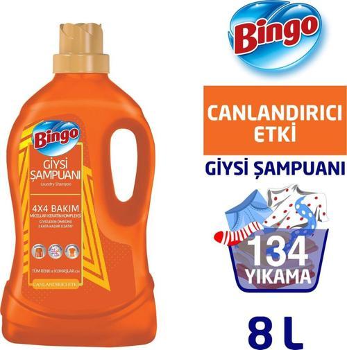 Giysi Şampuanı Canlandırıcı Etki 4L 2'Li