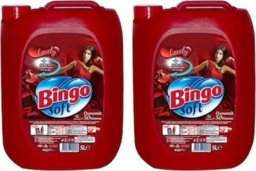 Soft Yumuşatıcı 5 Lt Lovely 2 Adet