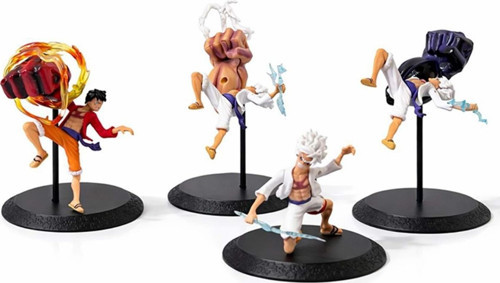 Anime One Piece Luffy Figürü Dörtlü Set Alk5275 Set.4