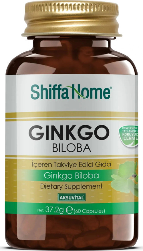 Ginkgo Biloba Kapsül 60 Adet - Mabet Ağacı Yaprak Ekstresi
