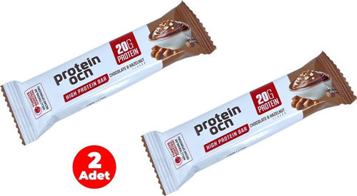 PROTEİNOCEAN Çikolata ve Fındık Aromalı Yüksek Protein Bar 50 g (2 Adet)