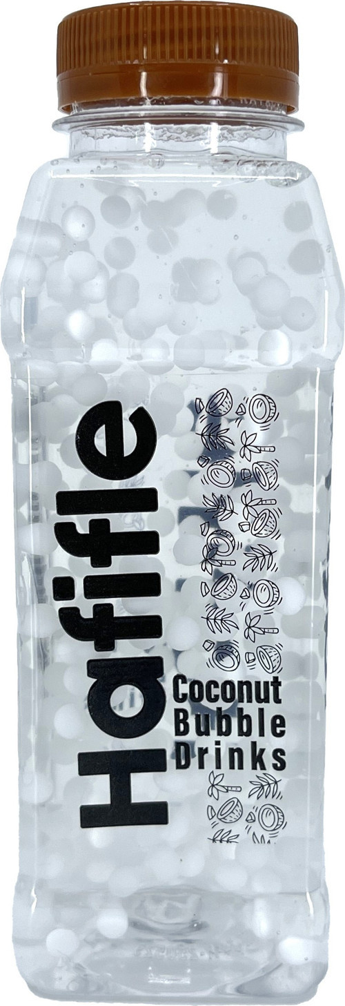 Hafifle Hindistan Cevizli ve Aromalı Tapyoka Toplu İçecek - Bubble Drink 350 ml