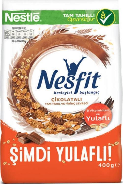 Nesfit Çikolatalı Gevrek 400 Gr