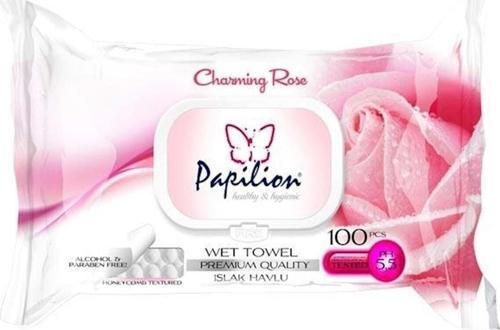 Gül Islak Havlu 100 Yaprak