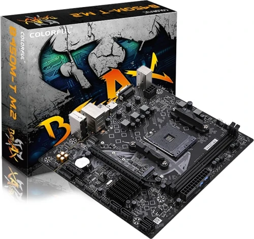 BATTLE-AX B450M-T M.2 V14 DDR4 3600MHz mATX AM4 Gaming (Oyuncu) Anakart
