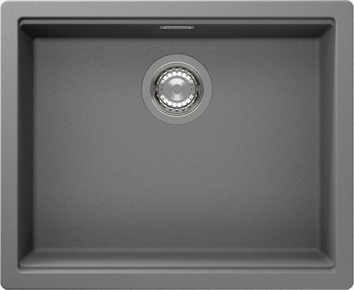 - LAHTİ N100L CROMA 50 CM TEZGAHALTI/TEZGAHÜSTÜ GRANİT EVYE