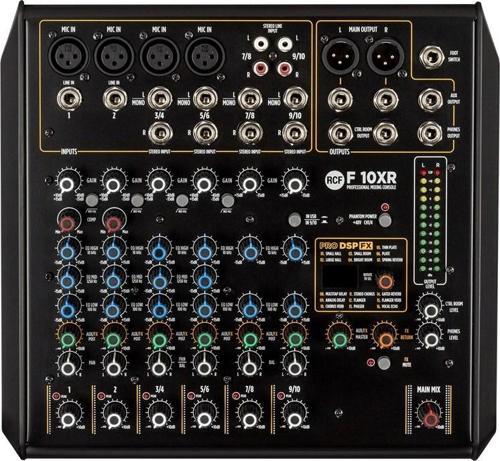 F10XR 10 Kanal USBli Analog Deck Mikser