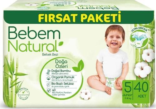 Bebek Bezi Midi 5 Beden Fırsat Paketi 40 Adet