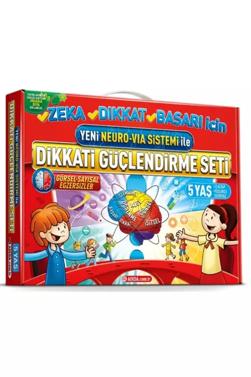 Dikkati Güçlendirme Seti - Anasınıfı - 5 Yaş