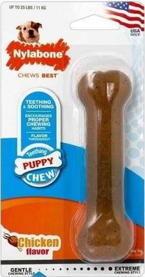 Tavuk Aromalı Yavru Köpek Çiğneme Kemiği S