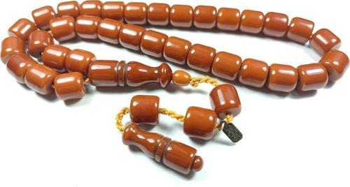 Muhammed Dabbas Usta Imzalı (İMZASI GÜMÜŞTÜR) Sıkma Kehribar Sertifikalı No 3731