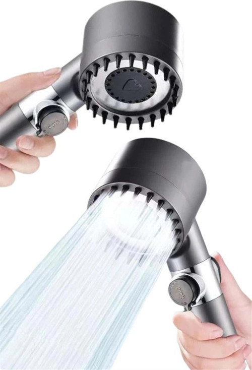 Yeni Nesil Duş Başlığı Paslanmaz Çelik Masaj Etkili Ergonomik Tasarım Su Basınçlı