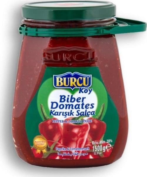 Domates-Biber Karışık Salça 1500 Gr. (2'li)