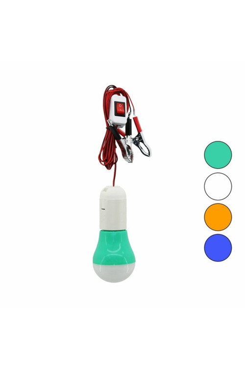 SEYYAR - LED LAMBA AKÜ TAKVİYE KABLOLU= 4MT 12V - 5W GO-53-vice 00823