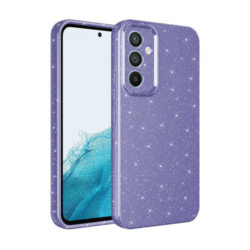 Galaxy S24 Kılıf Kamera Korumalı Simli Lüks Koton Kılıf