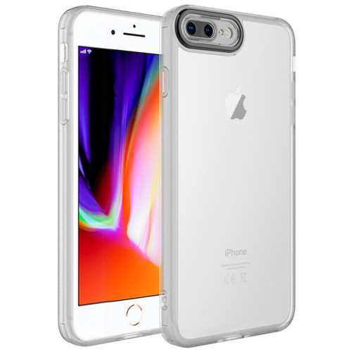Apple iPhone 7 Plus Kılıf Kamera Korumalı Transparan Zore Post Kılıf