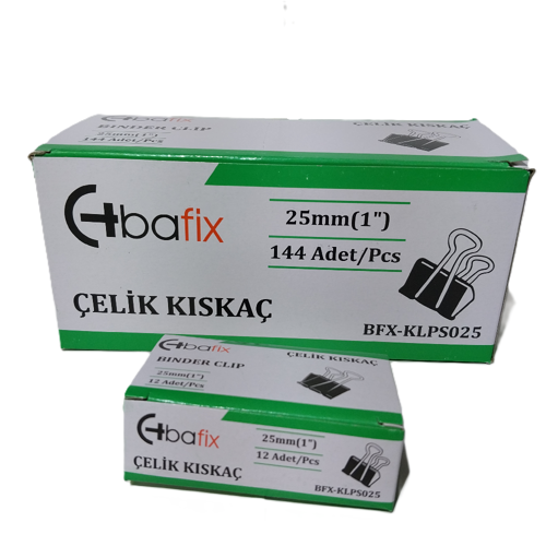 Kıskaç (Klips) Çelik 25 MM 12 Li